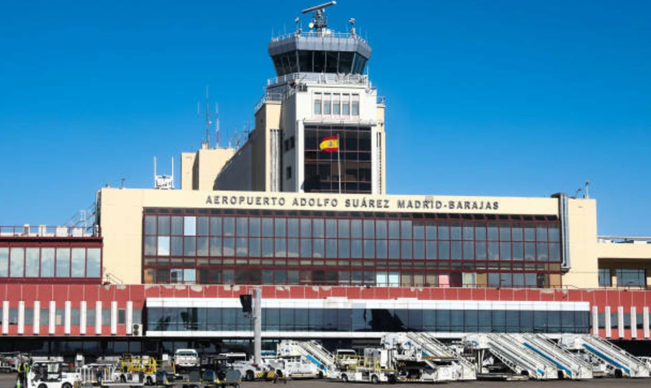 foto del aeropuerto de Madrid